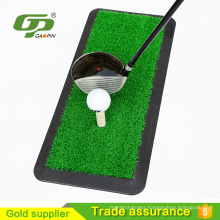 Mini artificial grass golf hitting mat & rubber putting mat & Swing mat